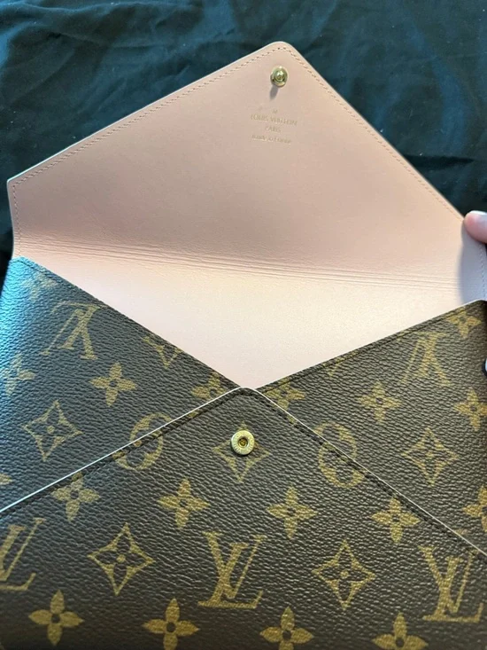 Louis Vuitton Monogram Envelope Clutch set. This is a set of 2. COA included. - Picture 4 of 11